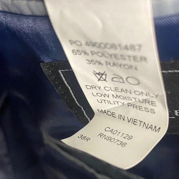 Van Heusen Navy Men's Blazer - Picture 10 of 10